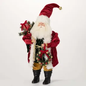 22" Elf Santa Figure