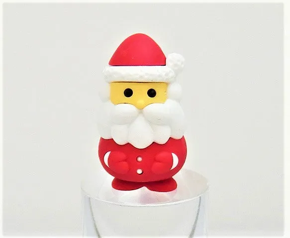 38264 IWAKO SANTA CLAUS ERASERS-60