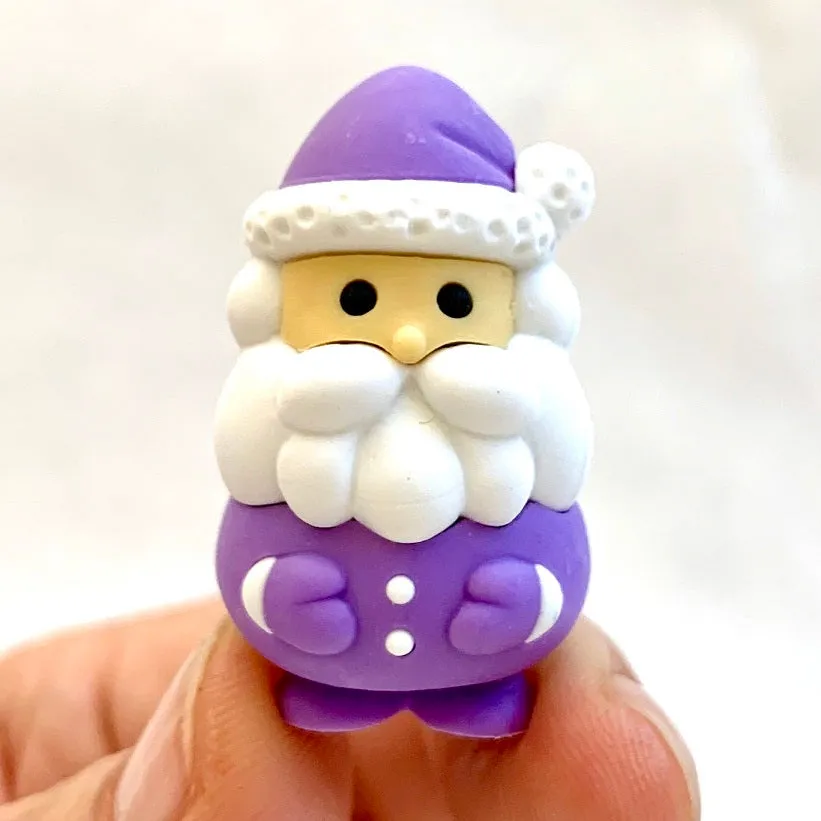 38264 IWAKO SANTA CLAUS ERASERS-60