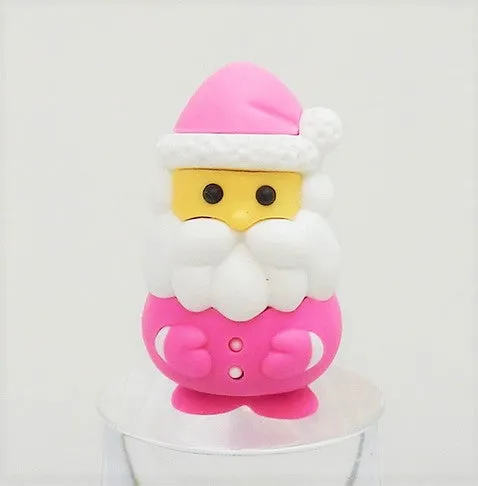 38264 IWAKO SANTA CLAUS ERASERS-60