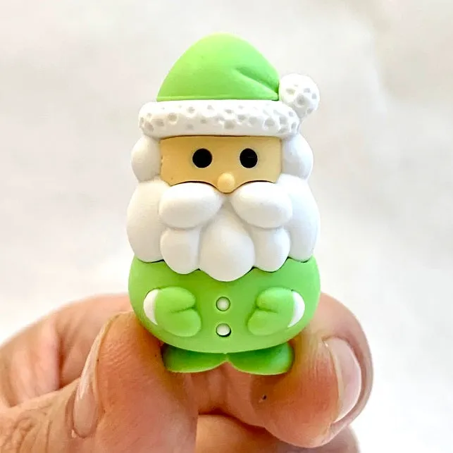 38264 IWAKO SANTA CLAUS ERASERS-60