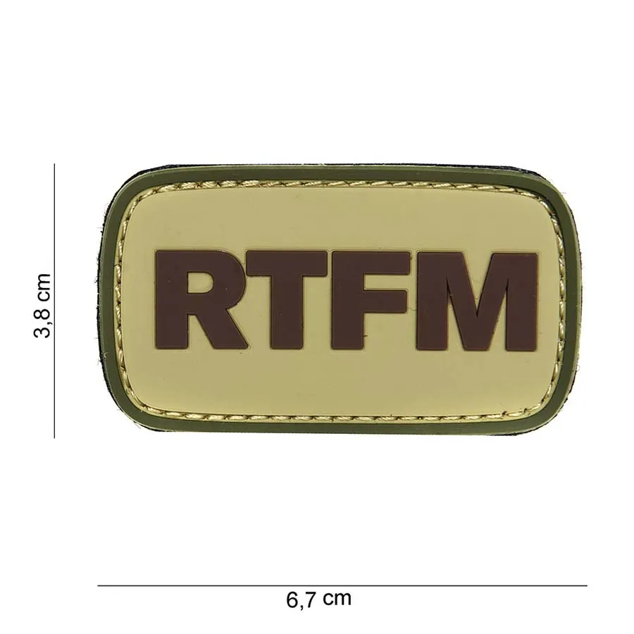 3D PVC Patch RTFM