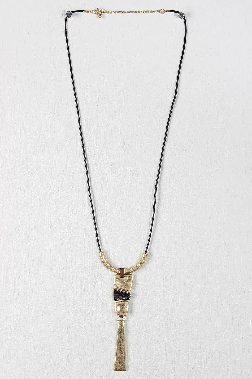 Abstract Pendant Necklace