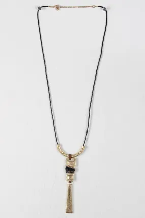 Abstract Pendant Necklace