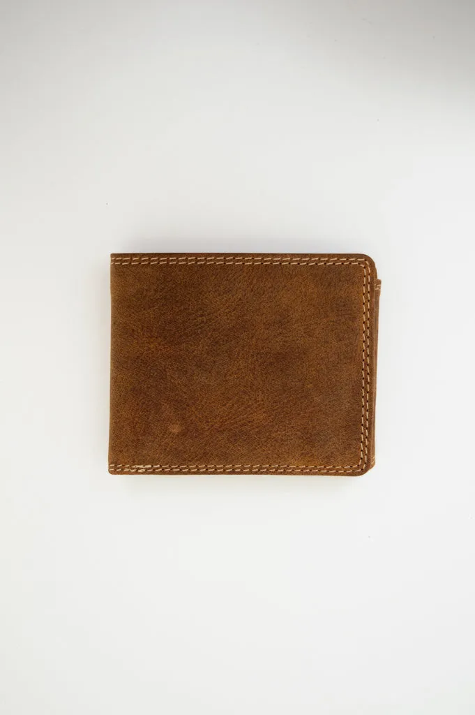 Adrian Klis 233 Bill Fold, Buffalo Leather