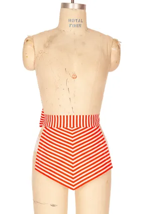 Angel of Mercy Striped Apron