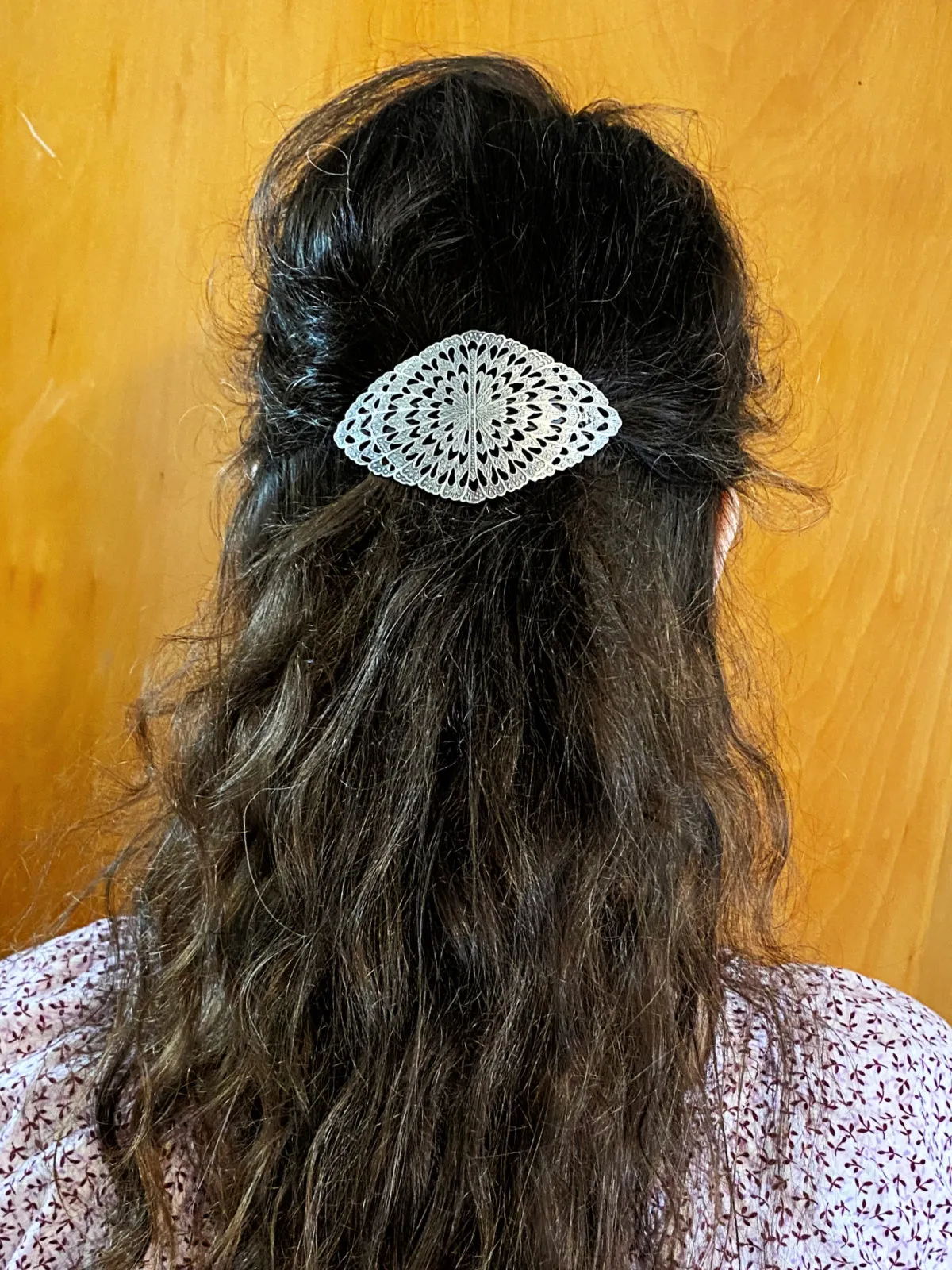 Antique Filigree Barrette