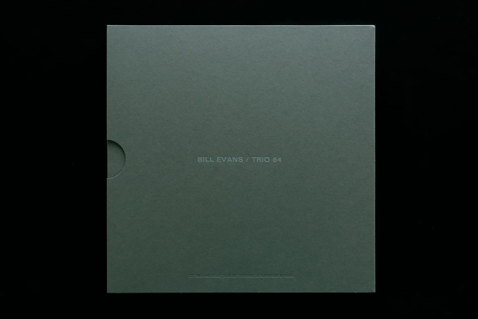 Archival Tape Edition No. 9 § Bill Evans Trio / Trio 64