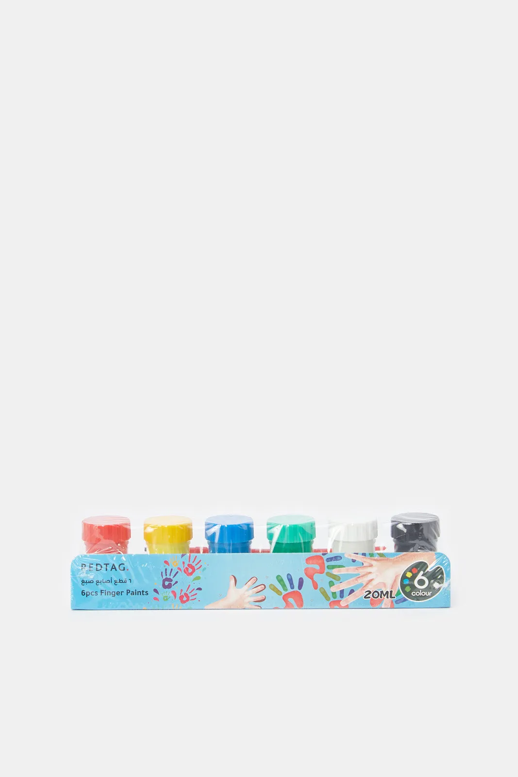 Assorted Finger Paints Set (6 Piece)