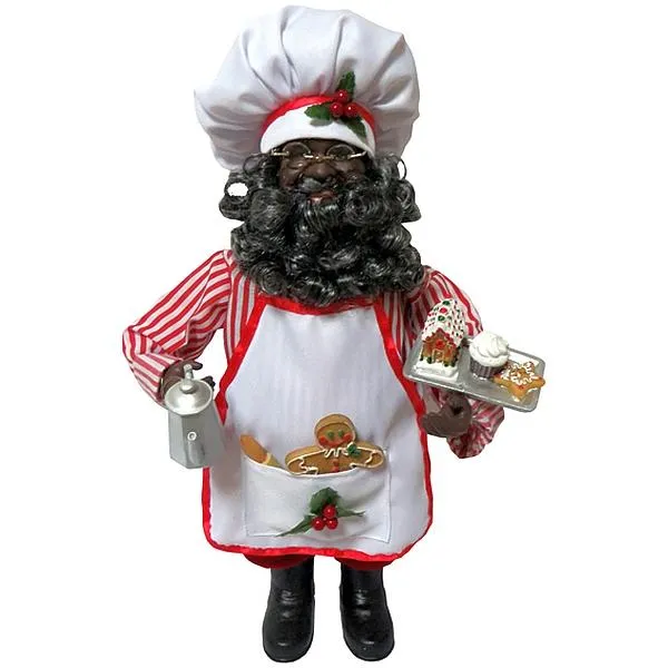 Bakery Chef II Santa Claus Figurine