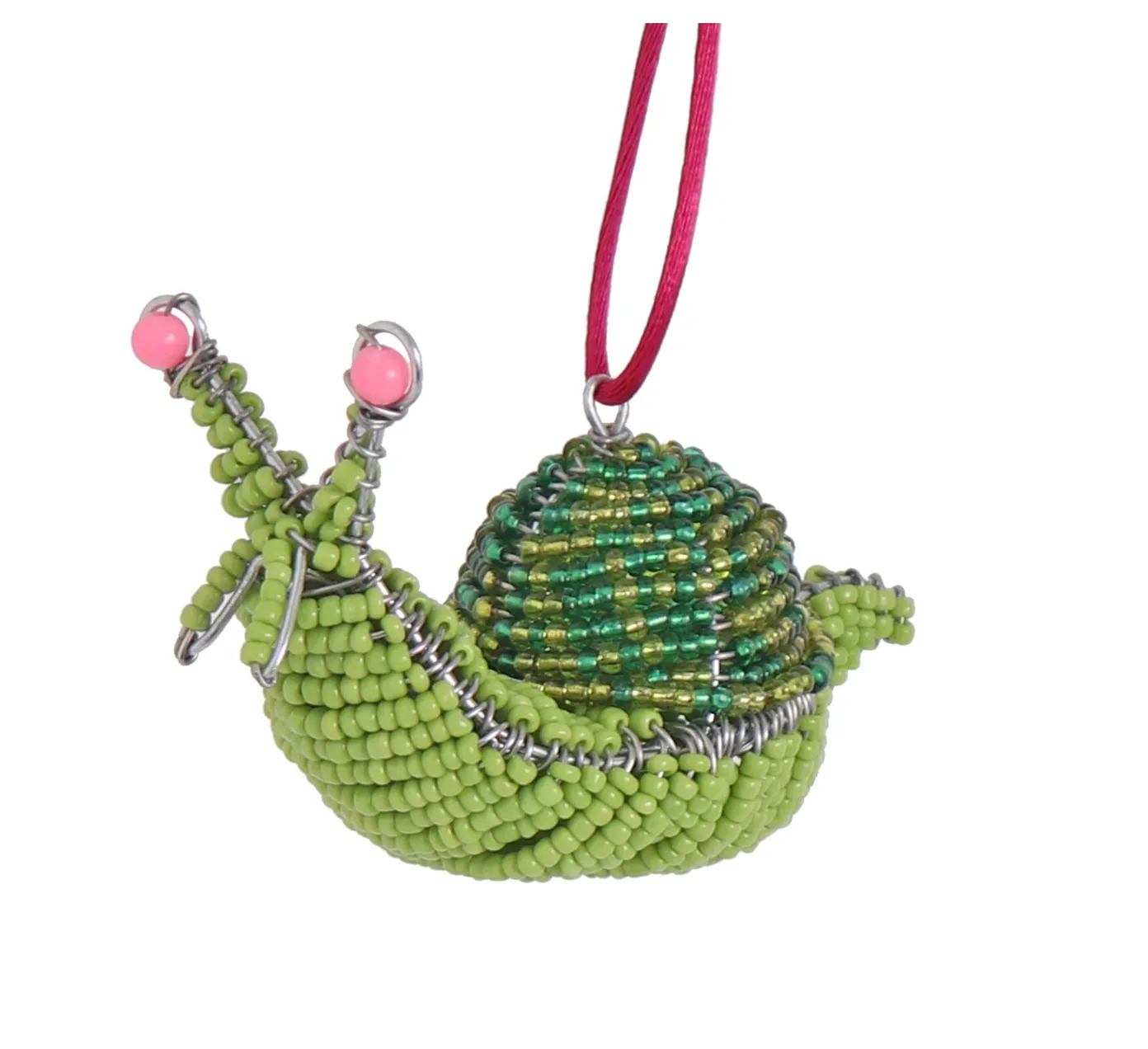 Beaded Snail Decoration - 10cm