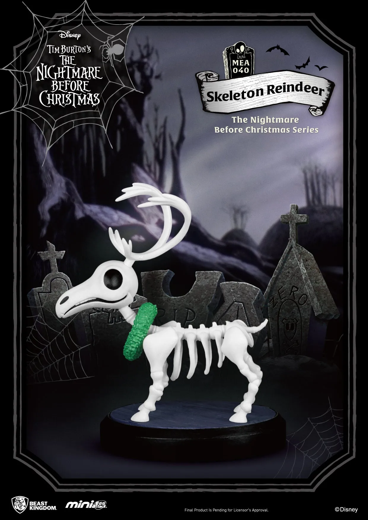 Beast Kingdoms MEA-040 Disney The Nightmare Before Christmas Series SET Mini Egg Attack Figure