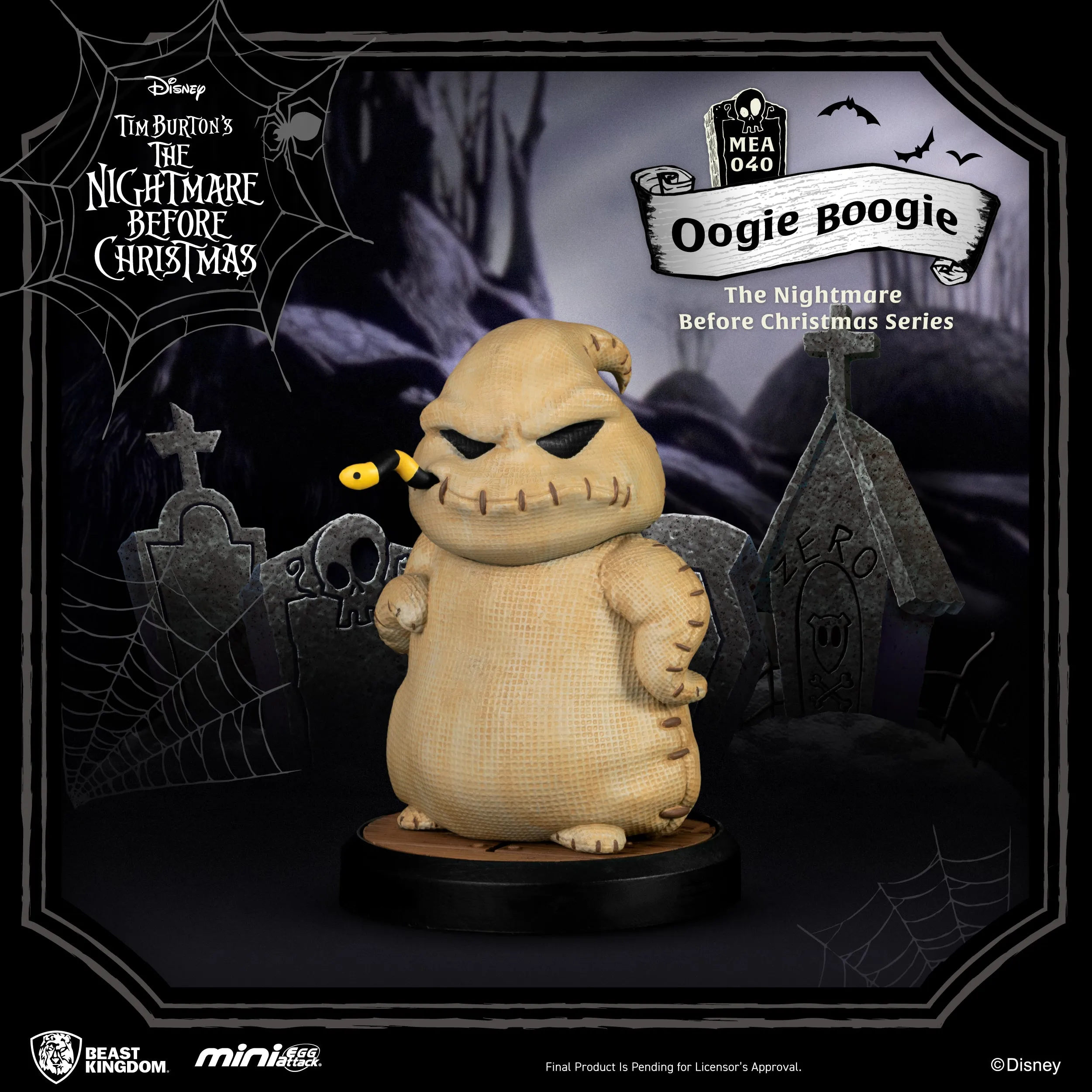 Beast Kingdoms MEA-040 Disney The Nightmare Before Christmas Series SET Mini Egg Attack Figure