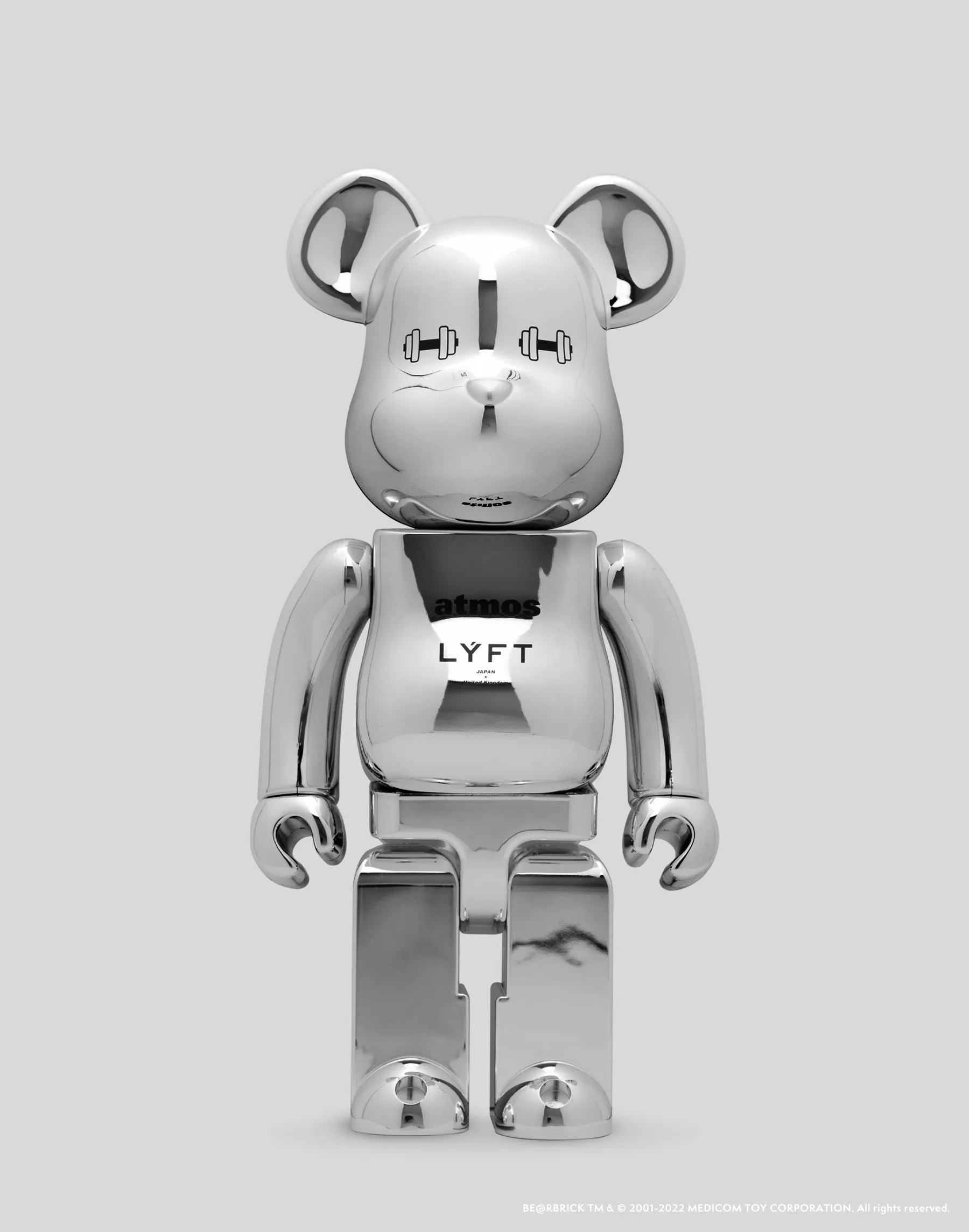 BE@RBRICK atmos×LÝFT 100% & 400%