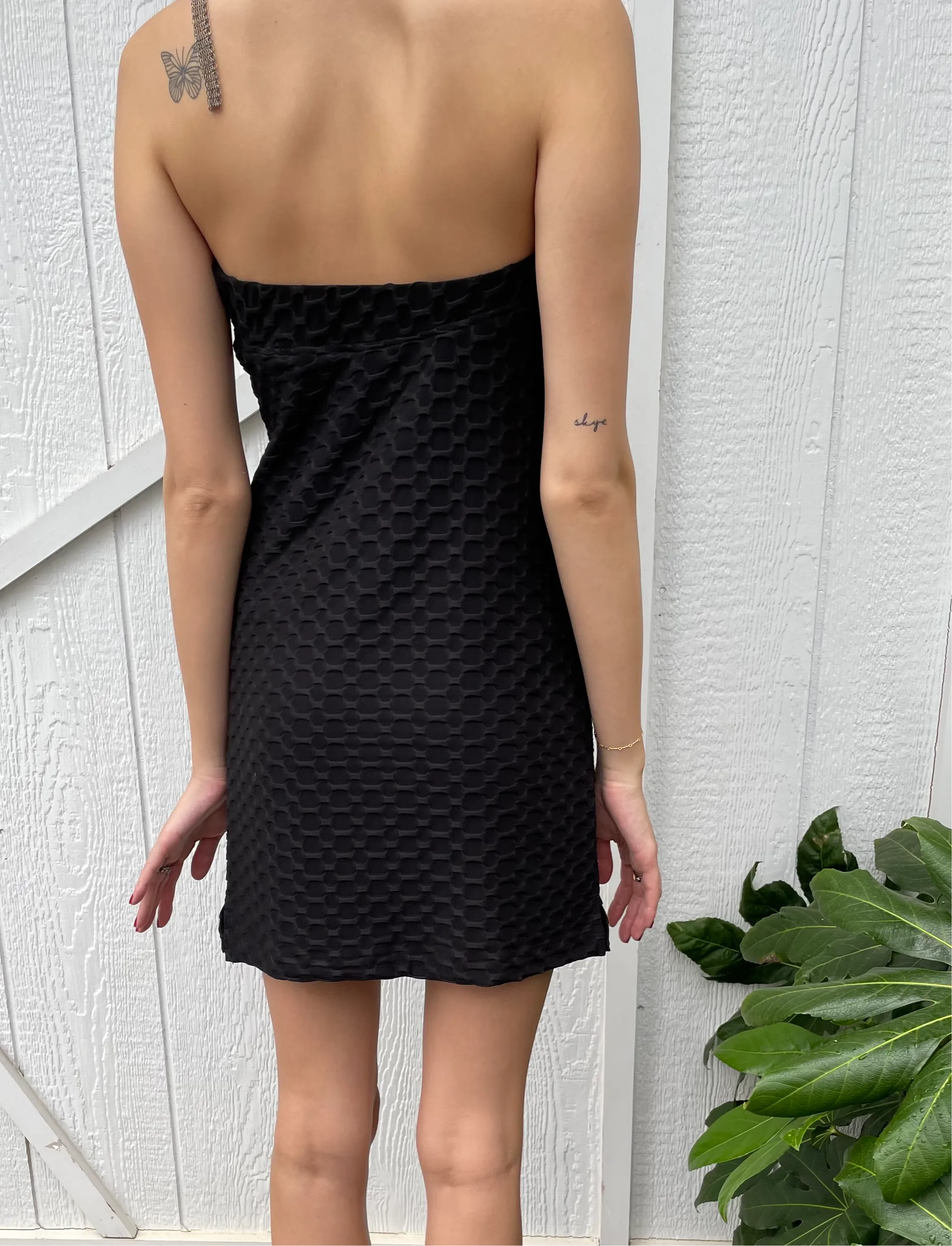 BH Tube Honey Comb Mini Dress