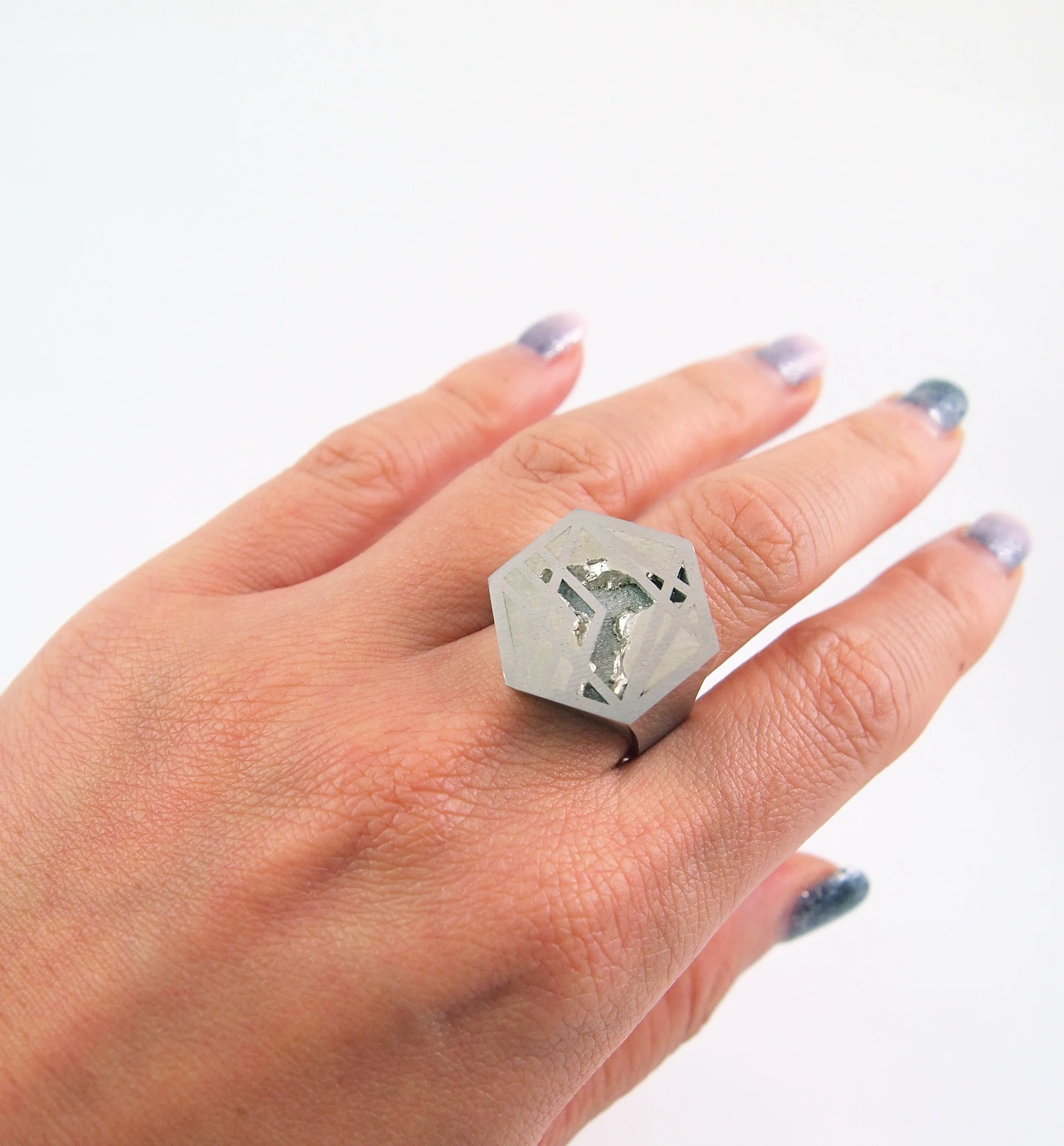 Carl Noonan - Interlace Hexagon Ring