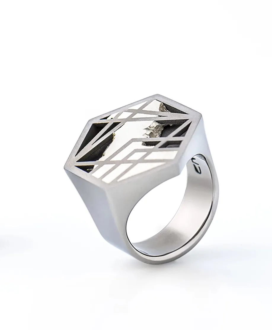 Carl Noonan - Interlace Hexagon Ring