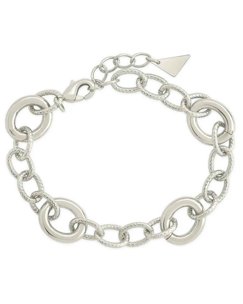 Carter Round Statement Link Bracelet