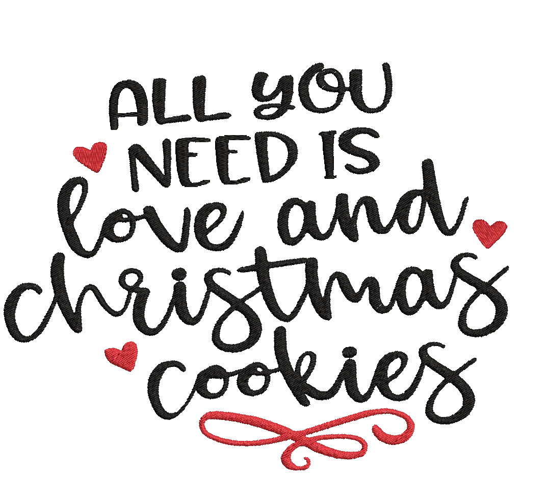 Christmas Baking Quotes - Designs pack : Embroidery Design