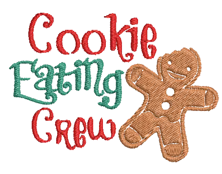 Christmas Baking Quotes - Designs pack : Embroidery Design