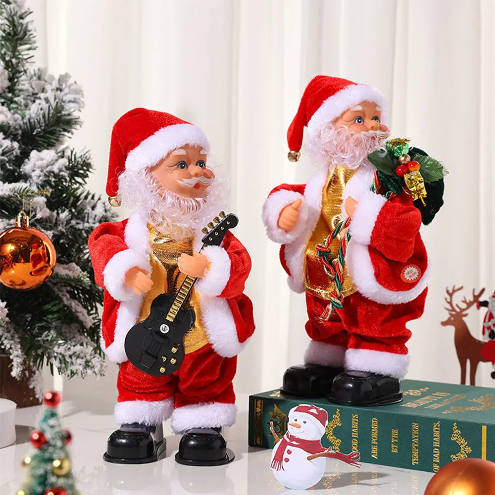 Christmas Electric Musical Hip Dancing Santa Claus Doll Toys, TO0020