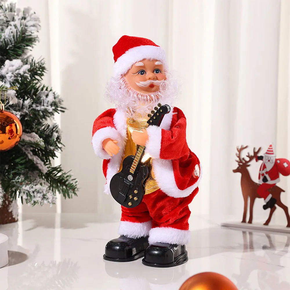 Christmas Electric Musical Hip Dancing Santa Claus Doll Toys, TO0020