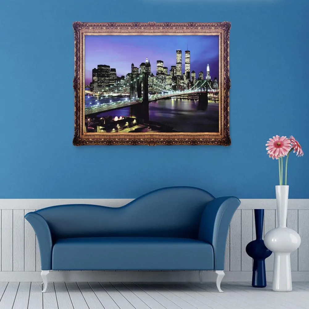 City Night 5D Diamond DIY Painting Craft Kit Home Wall  Decor