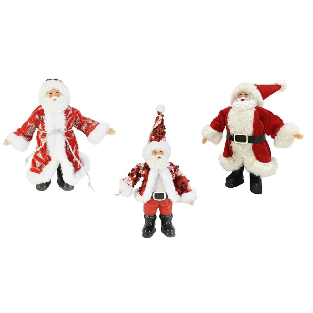 Classic Table Deco Santa (18cm)