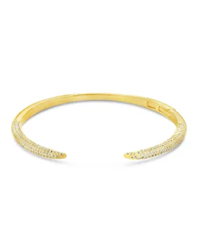 CZ Open Spike Cuff Bracelet