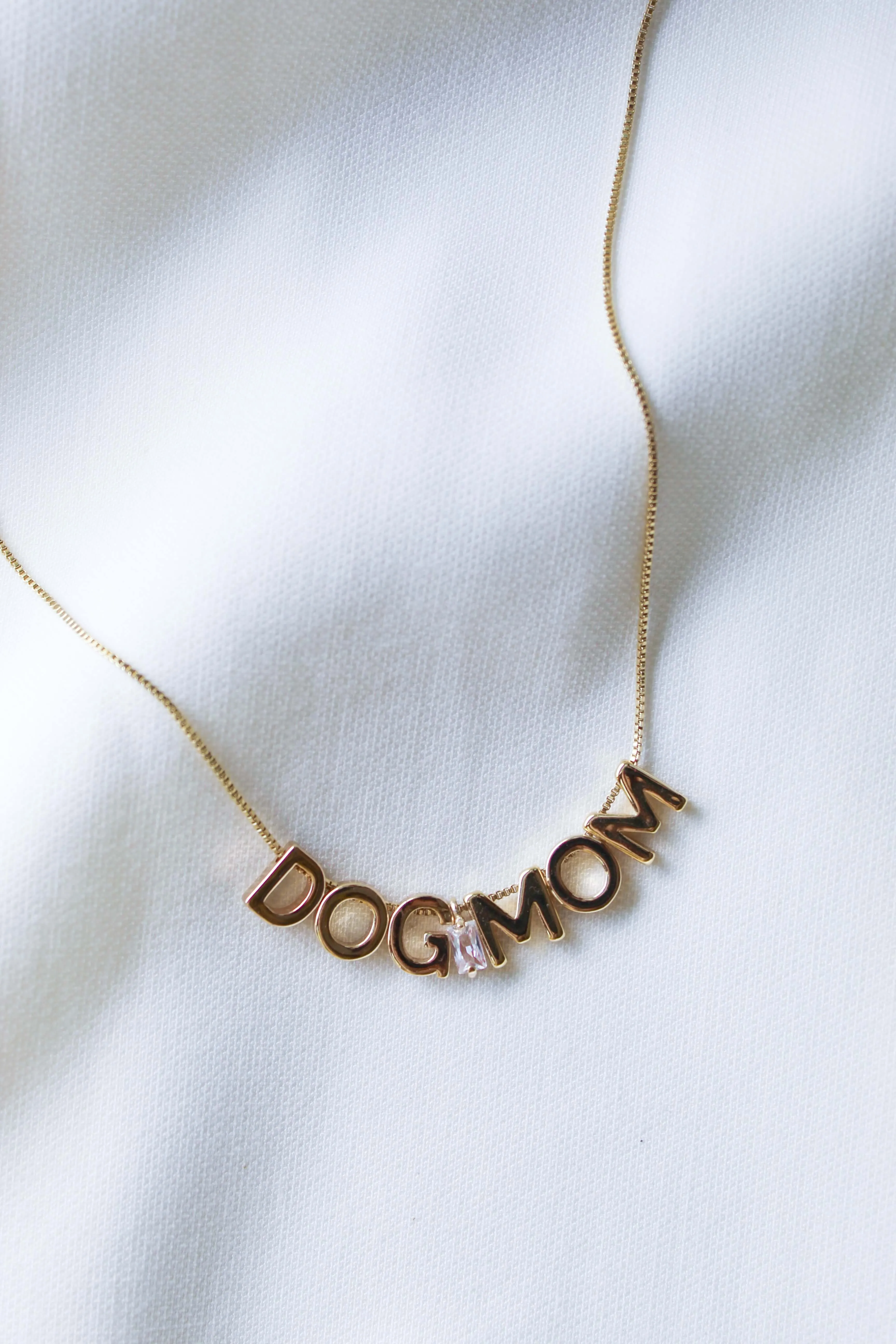 Dog Mom Slide Necklace