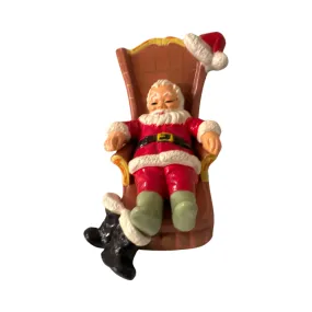 Enesco Vintage Sleeping Santa Ceramic Bank