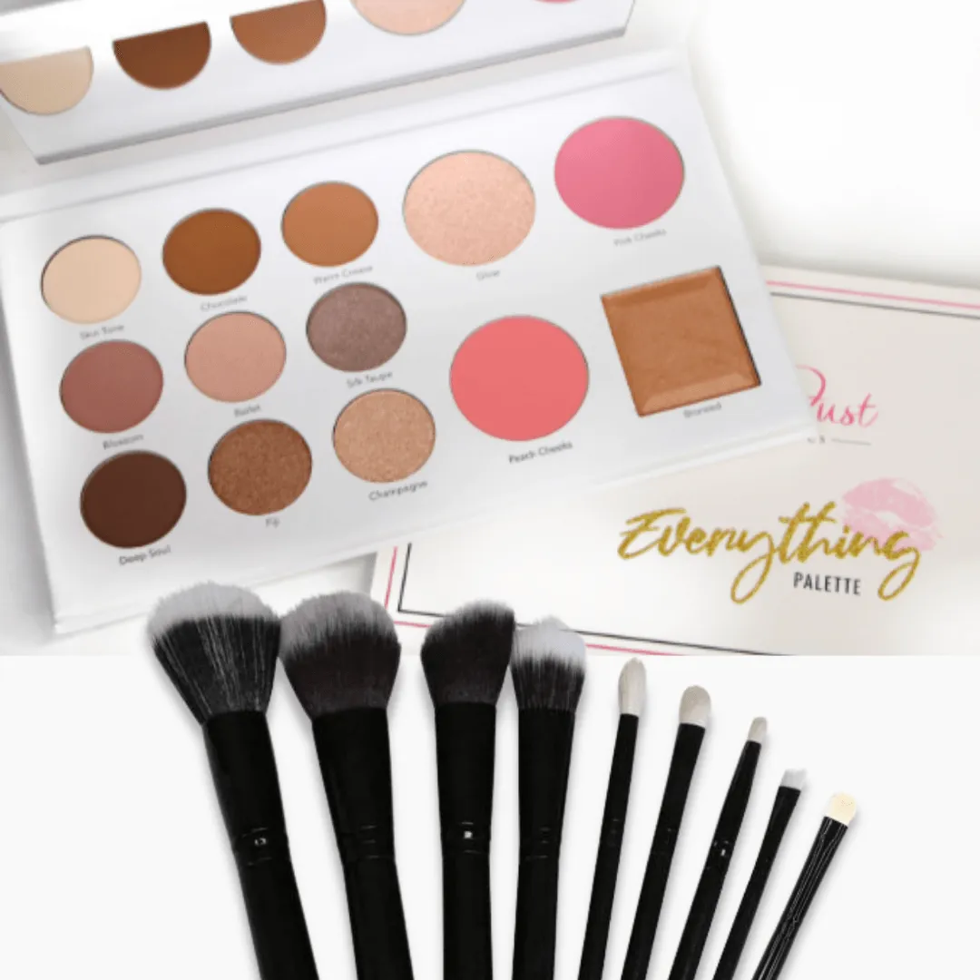 Everything Palette & Complete Brush Makeup Kit