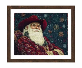 Frontier Father Christmas - Art Prints