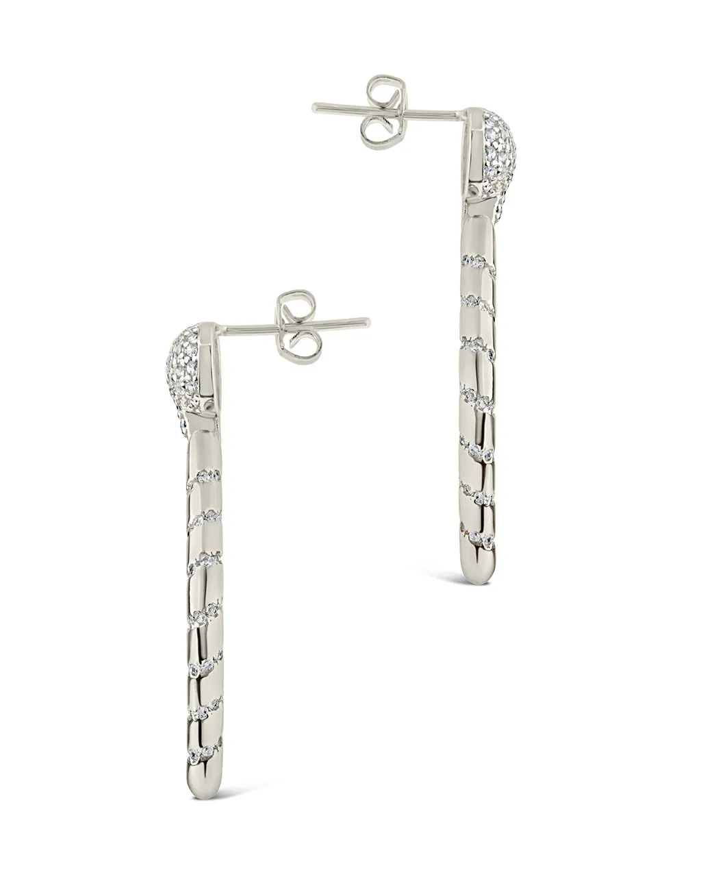 Gisele CZ Drop Earrings