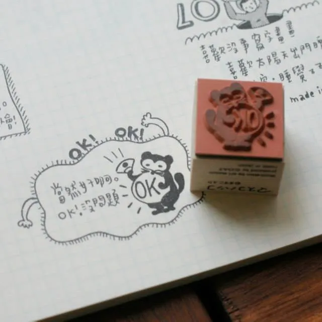 Goat x Masco Rubber Stamp - OK