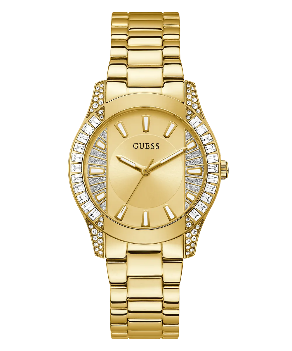 GUESS Ladies Gold Tone Analog Watch