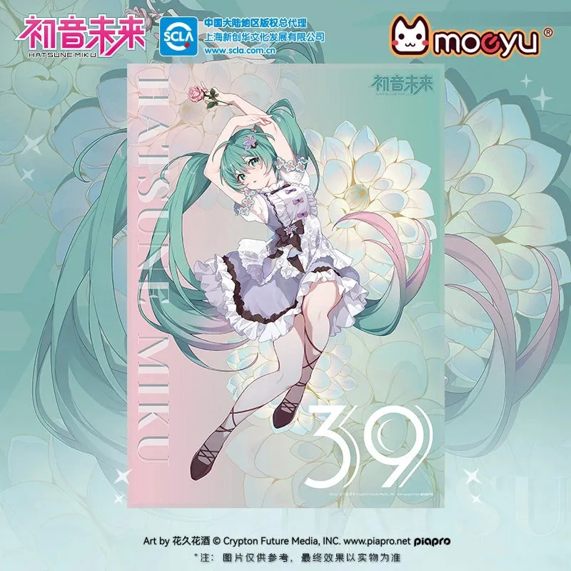 Hatsune Miku - Hatsune Miku 39 Language Of Flowers 3D Poster Moeyu