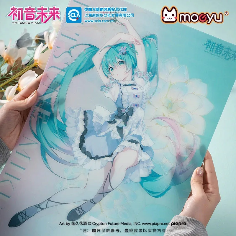 Hatsune Miku - Hatsune Miku 39 Language Of Flowers 3D Poster Moeyu