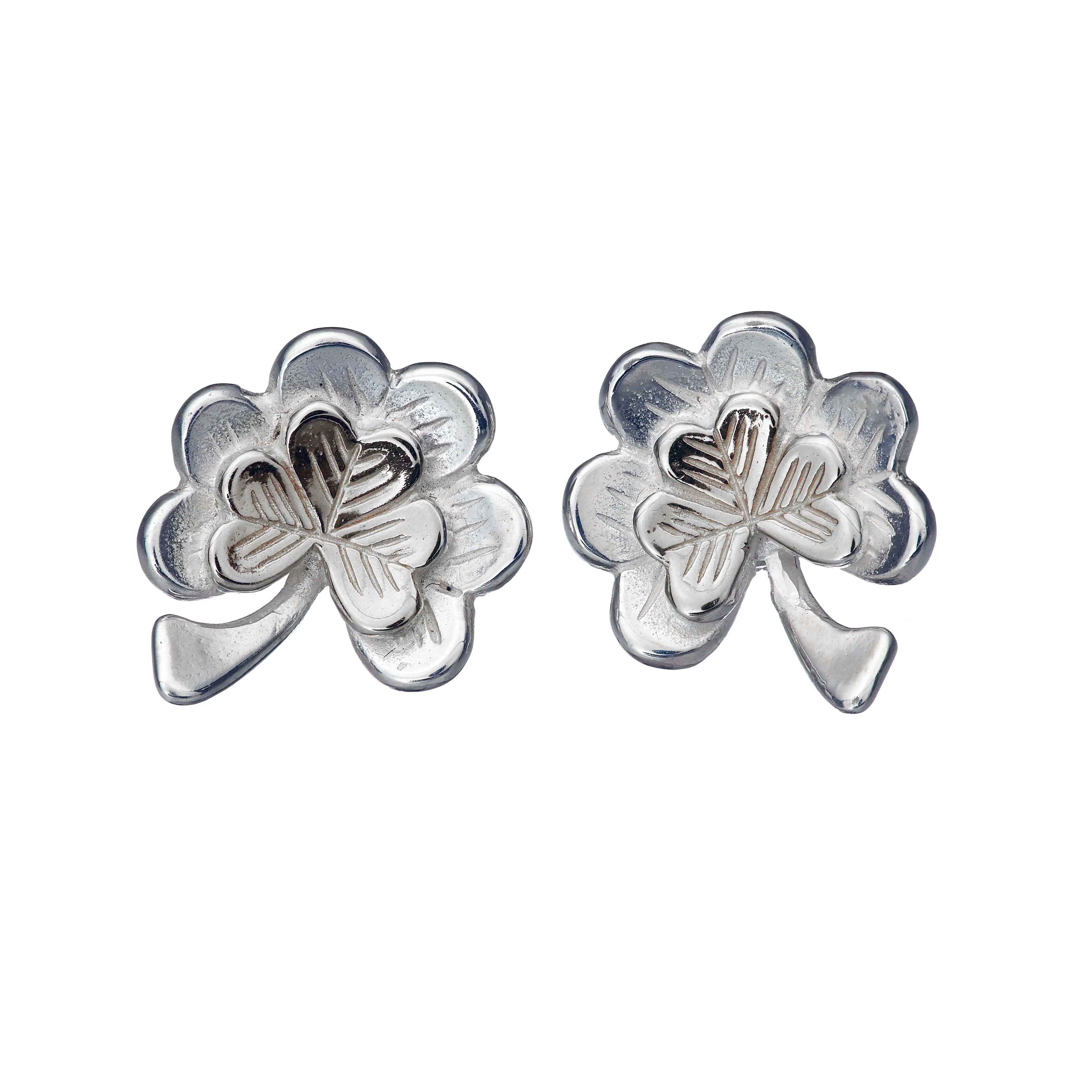 Ireland Forever - Éireann Go Brách Stud Earrings Sterling Silver