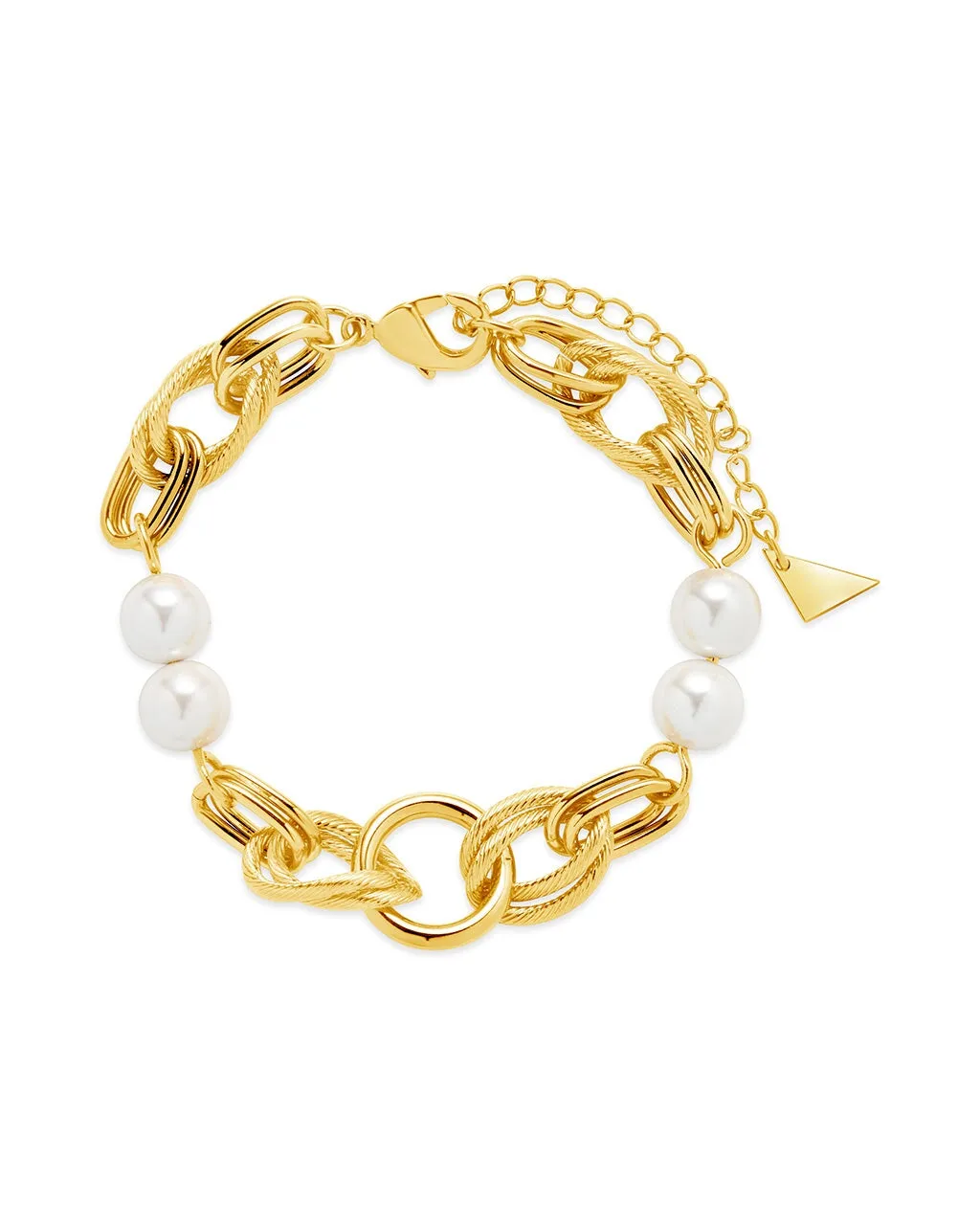 Ivanna Pearl Chain Bracelet