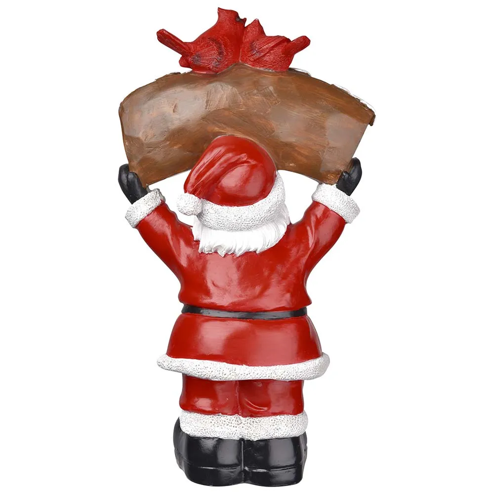 LED Christmas Figurine 12" Santa Snowman Resin