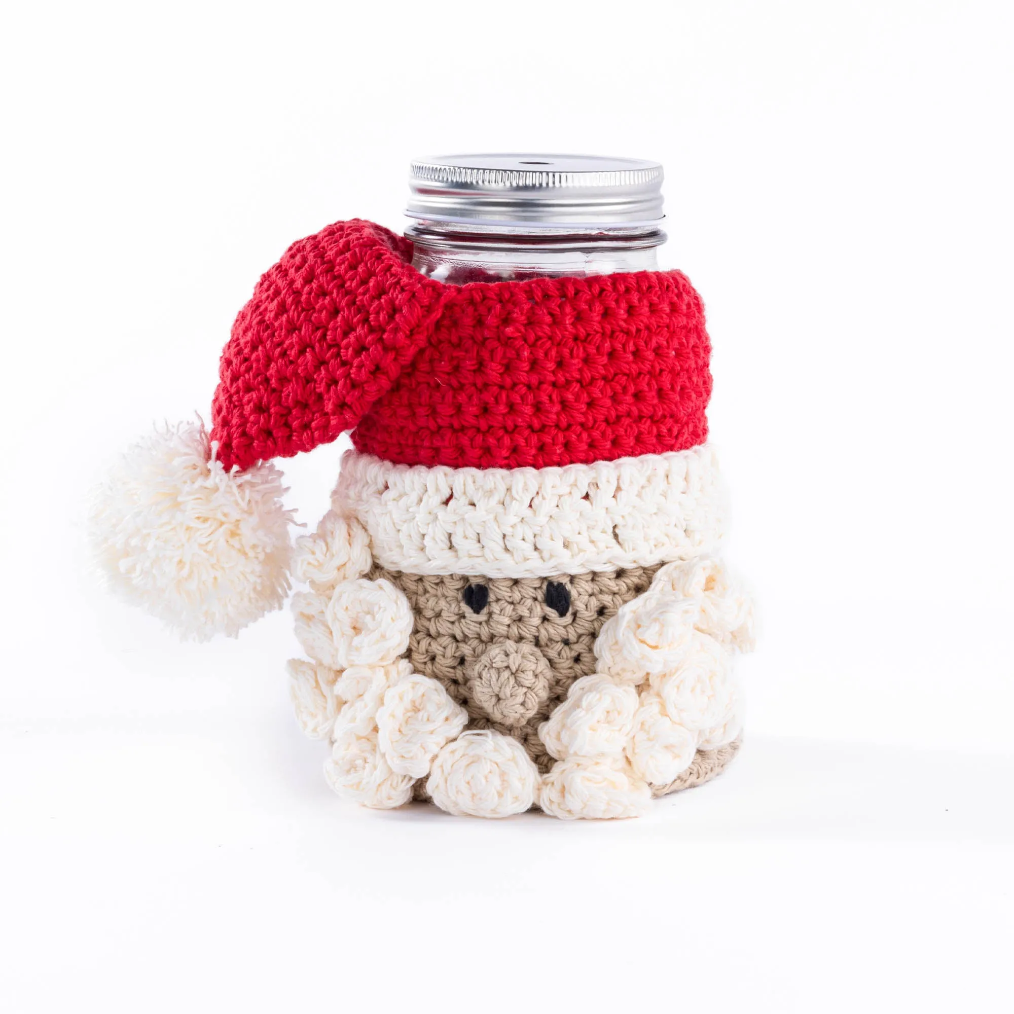 Lily Santa Claus Candy Jar Cozy