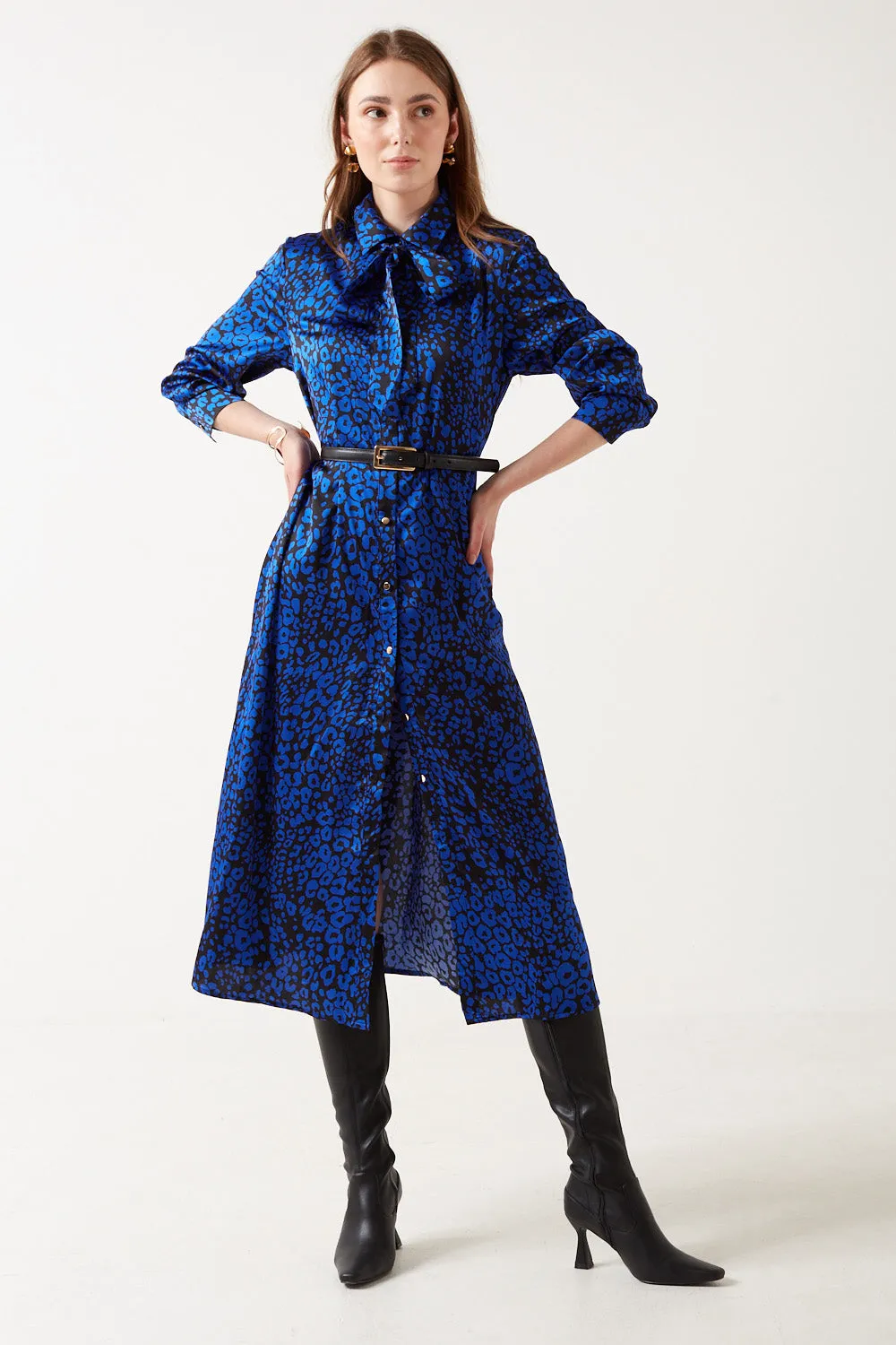 Marc Angelo Sophie Collared Shirt Dress