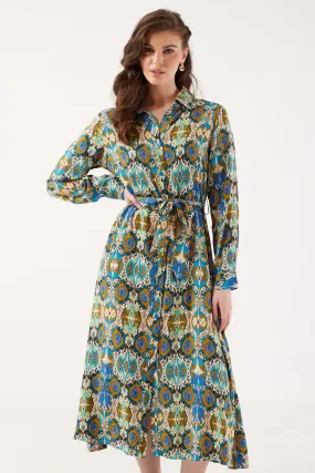 Marc Angelo Sophie Collared Shirt Dress