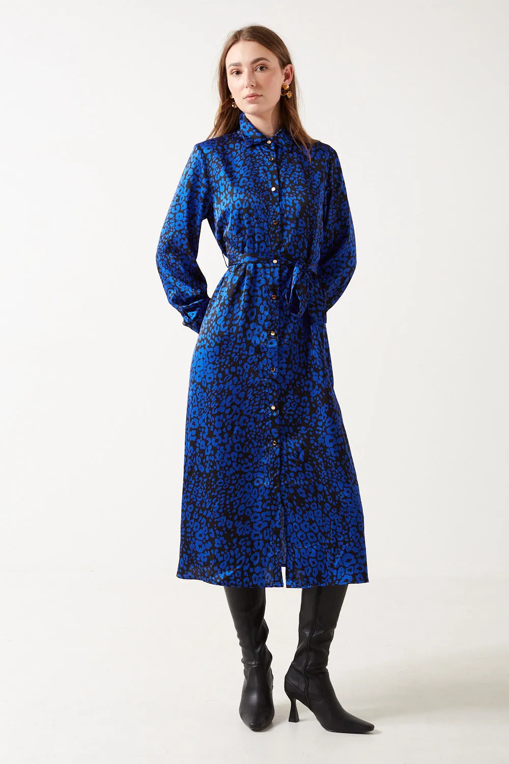 Marc Angelo Sophie Collared Shirt Dress