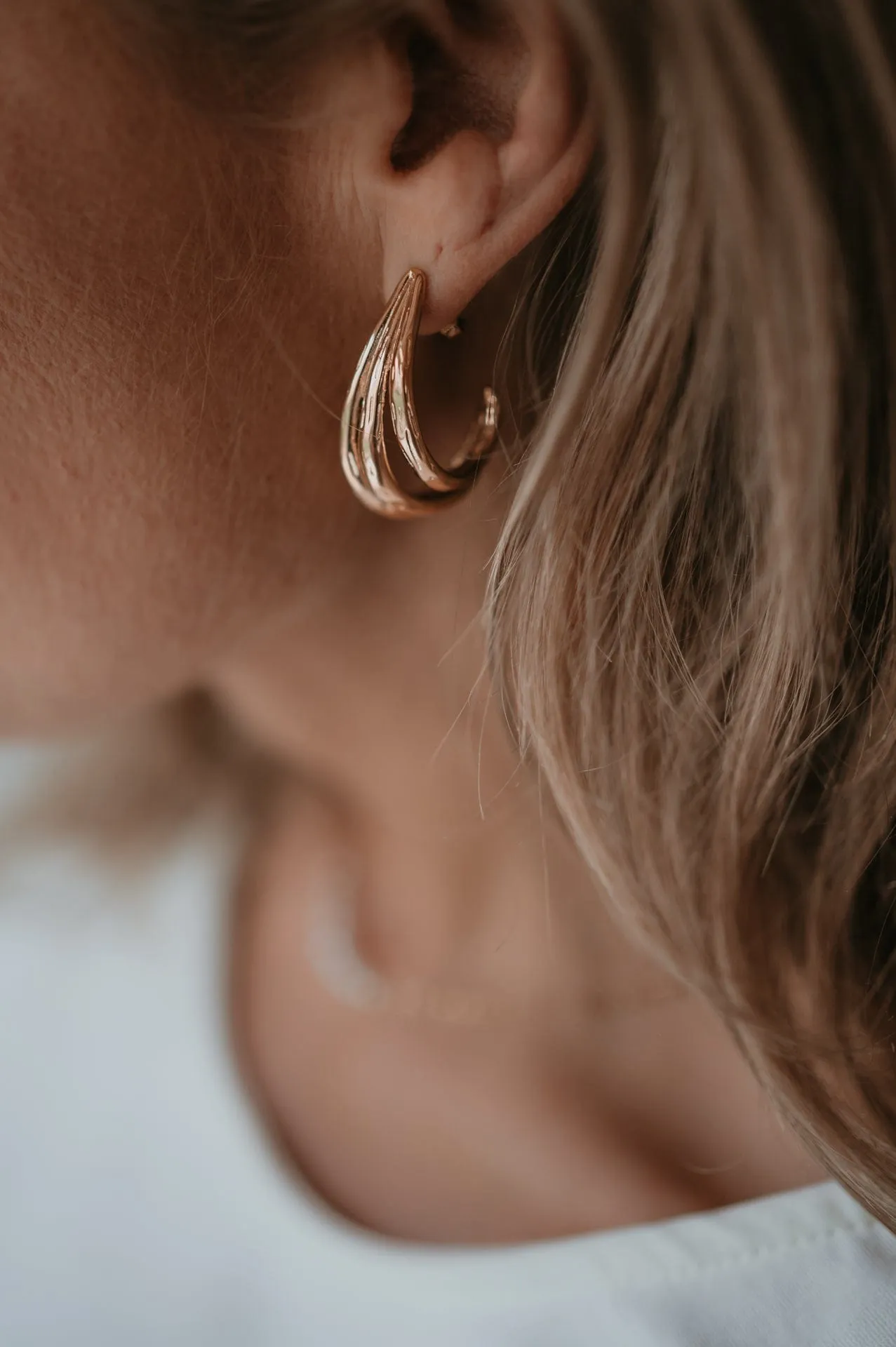 Musca earrings I Gold