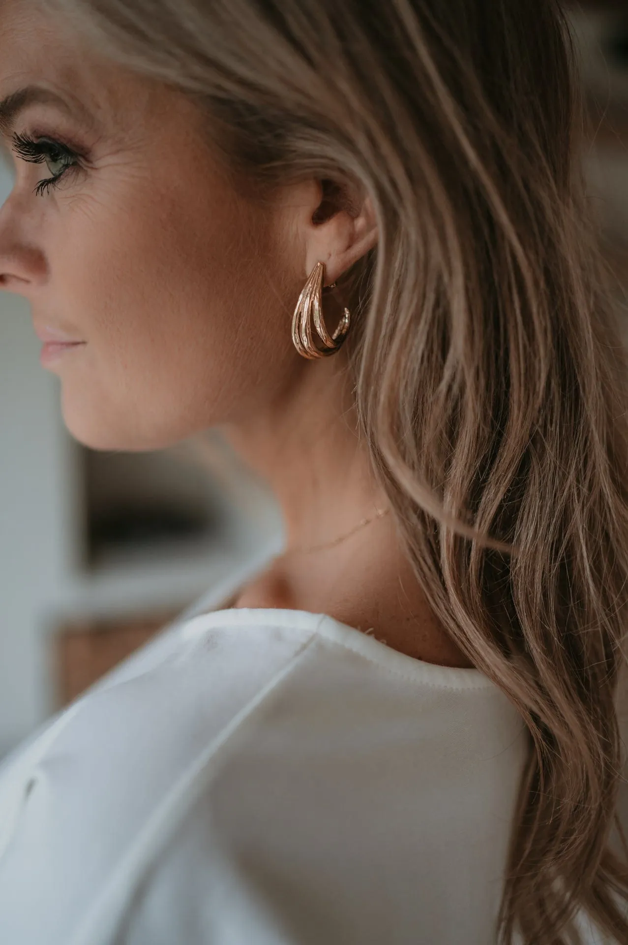 Musca earrings I Gold