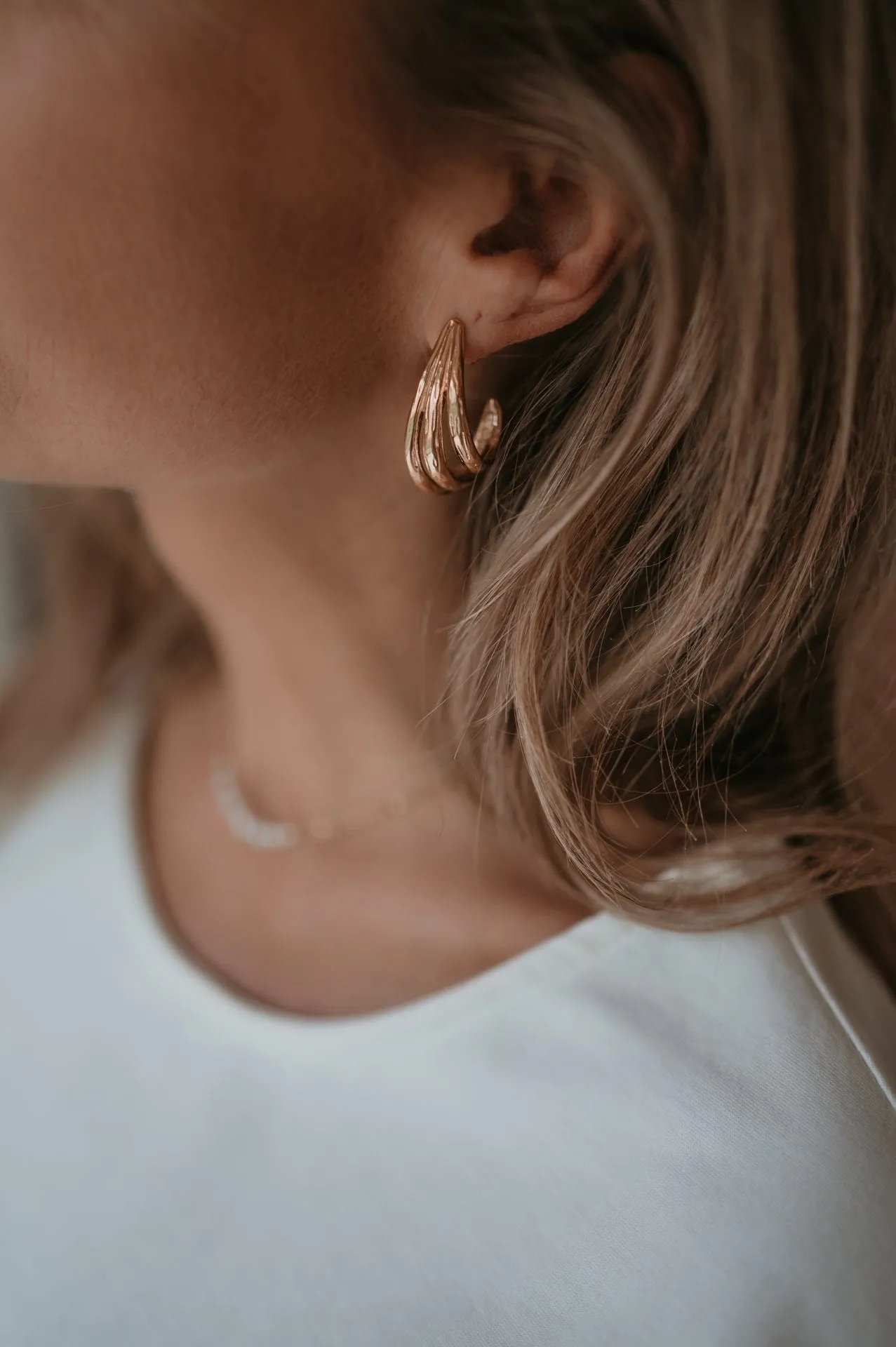 Musca earrings I Gold