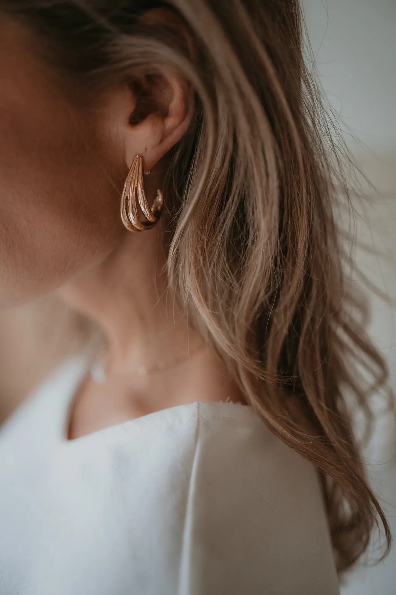 Musca earrings I Gold