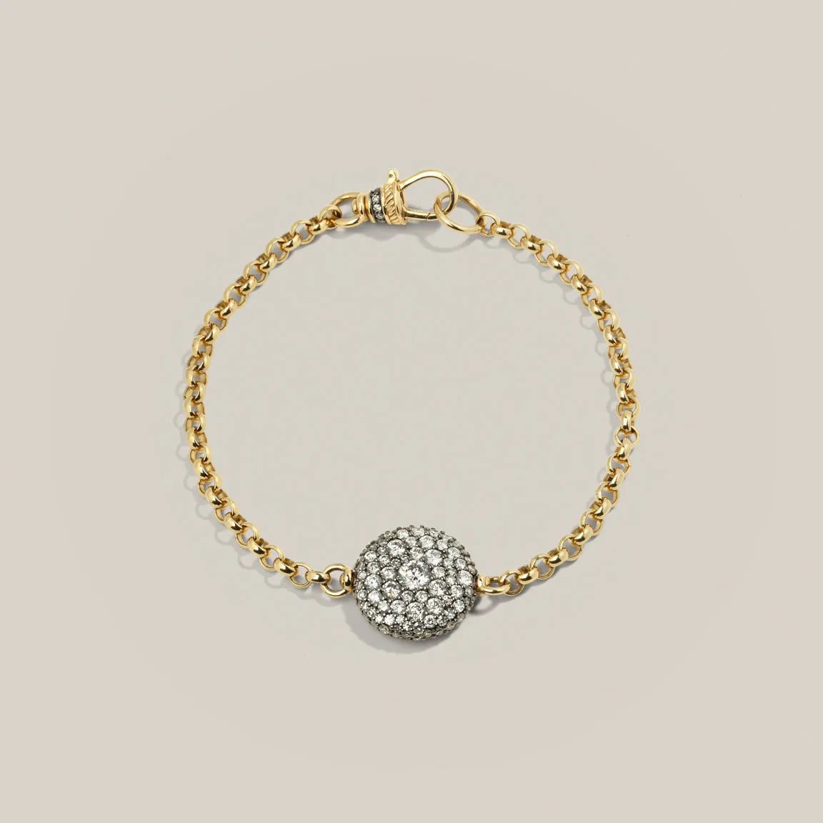 Pocket Watch Bracelet - Diamond